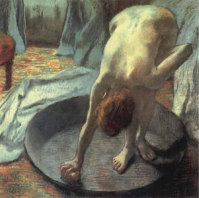 Edgar Degas The Tub France oil painting art